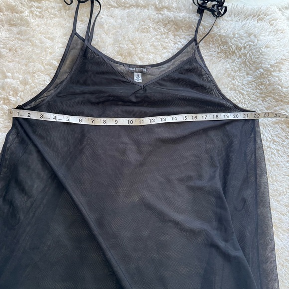Urban Outfitters UO Everly Sheer Mesh Midi Dress Swim Cover Up Size XL - Picture 7 of 12